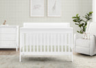  Bianca White (130) 21-Carter 6-in-1 Convertible Crib