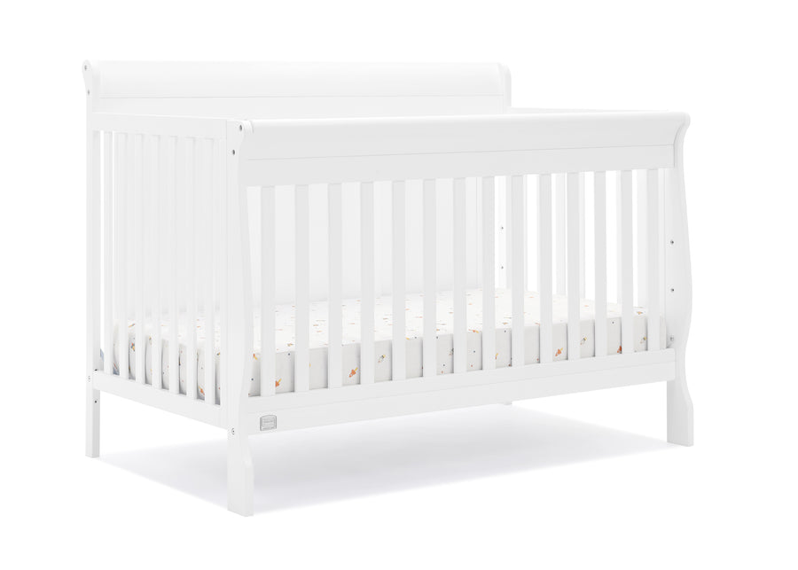  Bianca White (130) 24-Carter 6-in-1 Convertible Crib