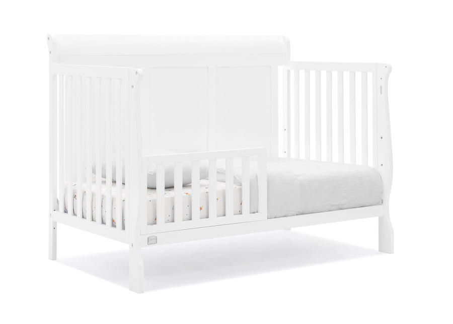  Bianca White (130) 25-Carter 6-in-1 Convertible Crib