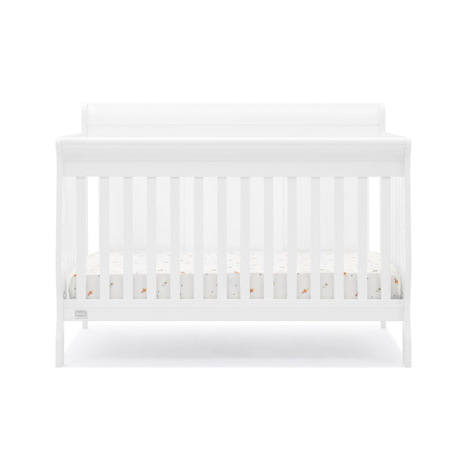 DCB:  Bianca White (130) 30-Carter 6-in-1 Convertible Crib