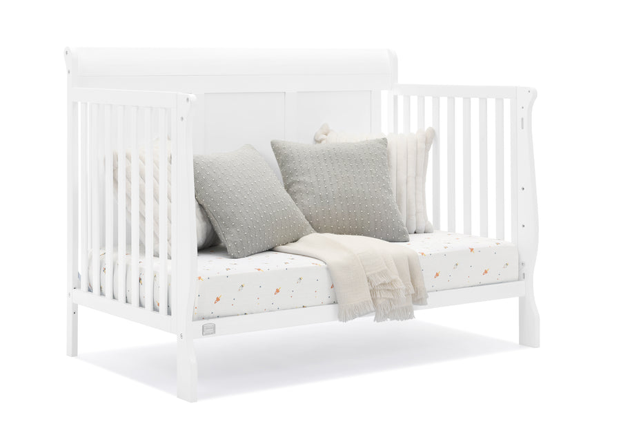  Bianca White (130) 27-Carter 6-in-1 Convertible Crib