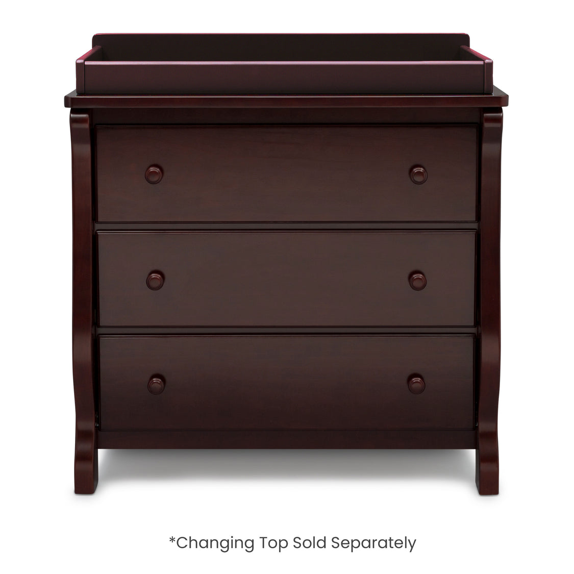 Universal 3 Drawer Dresser with Interlocking Drawers