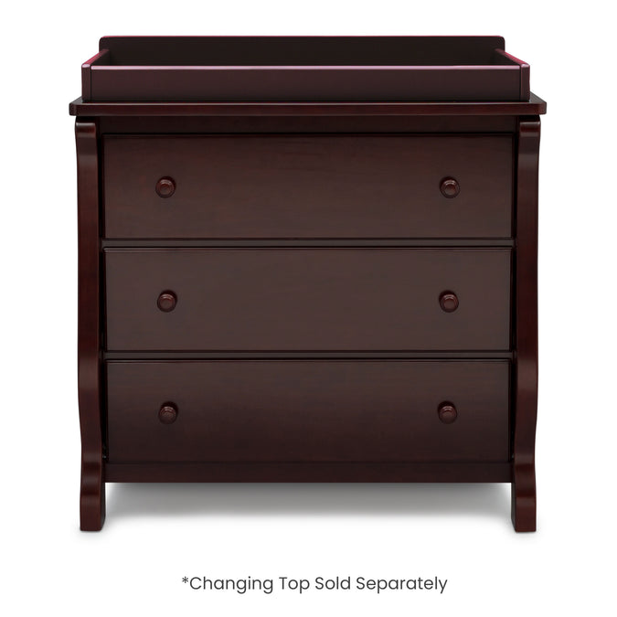 Universal 3 Drawer Dresser with Interlocking Drawers 6-Universal 3 Drawer Dresser with Interlocking Drawers