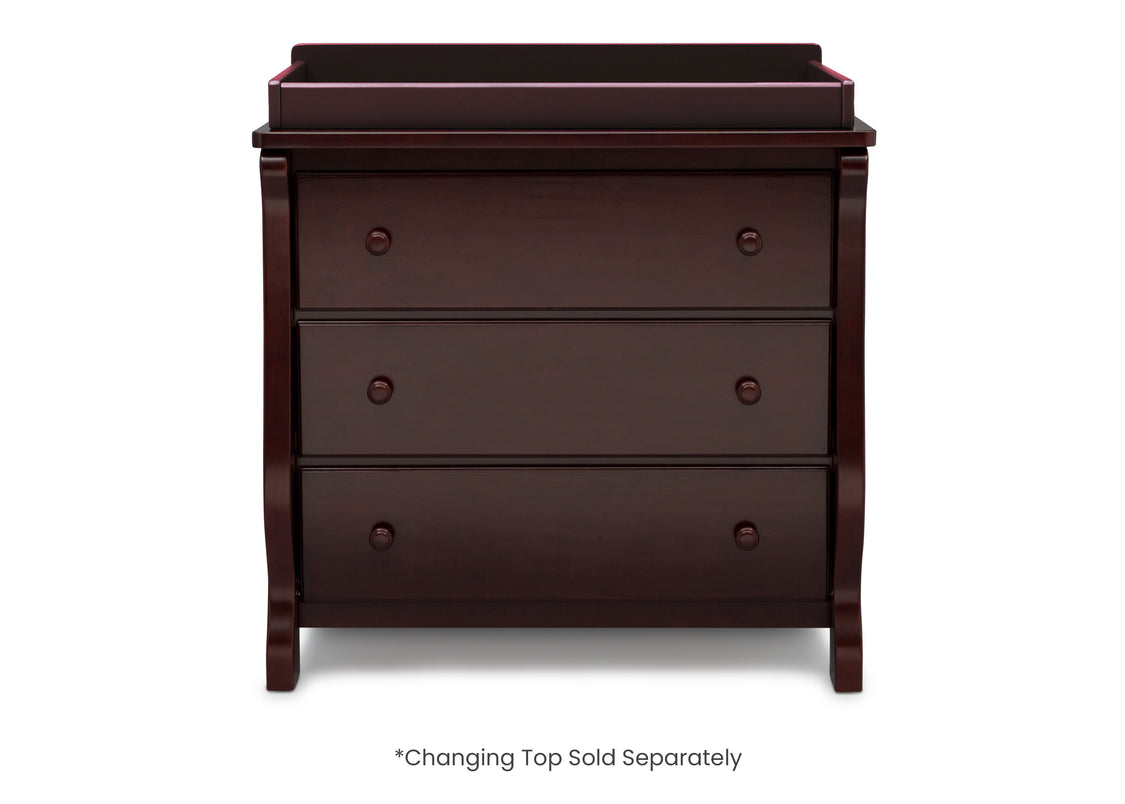 Universal 3 Drawer Dresser with Interlocking Drawers
