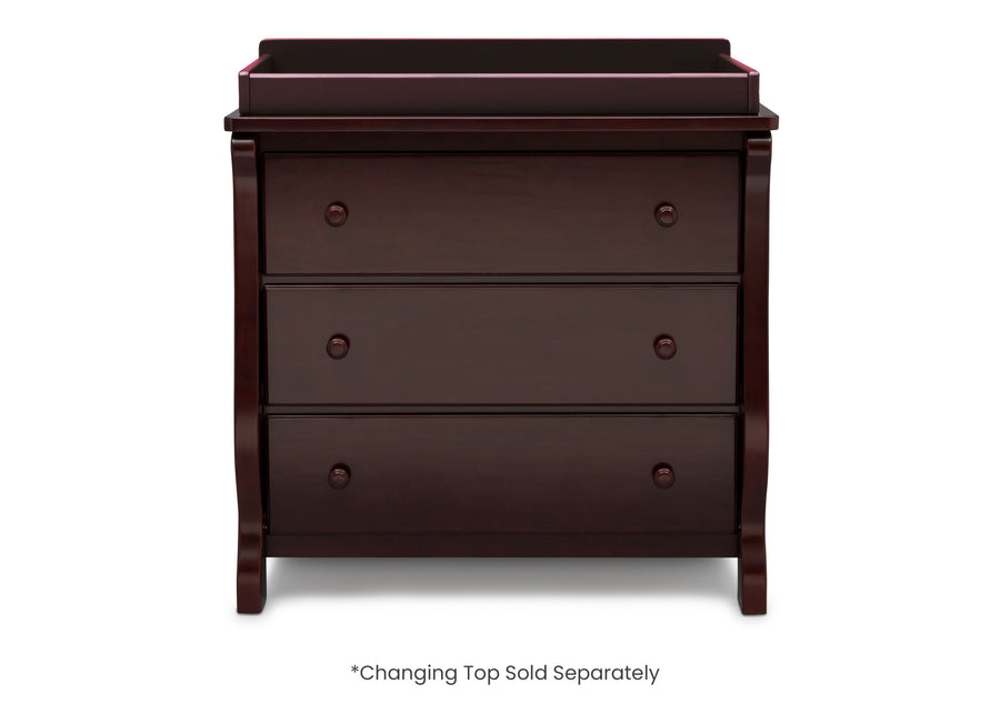 Universal 3 Drawer Dresser with Interlocking Drawers 5-Universal 3 Drawer Dresser with Interlocking Drawers