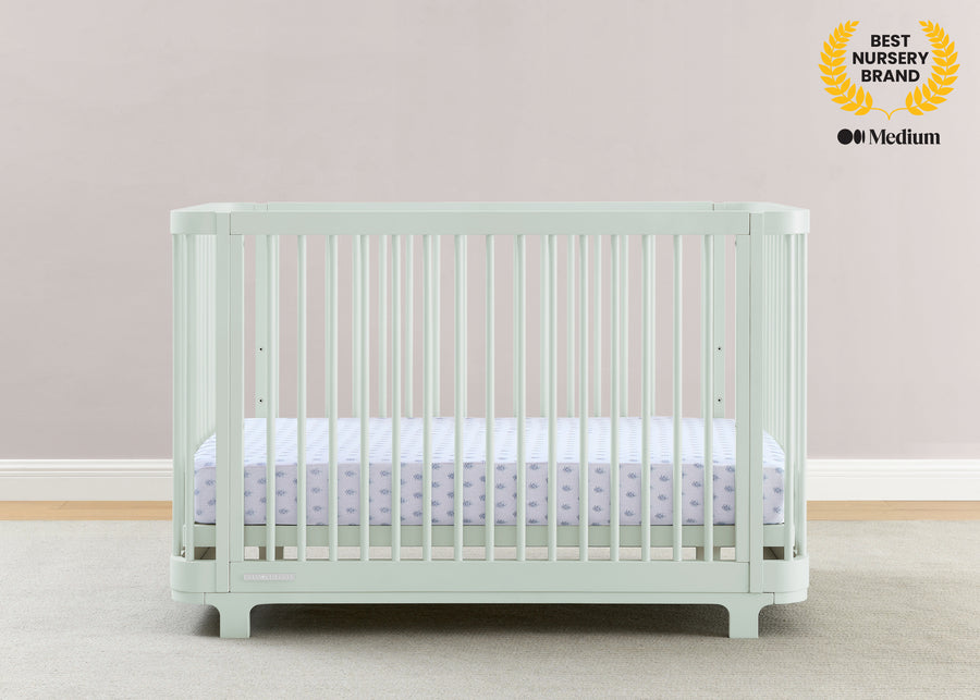 Light Sage (389) 34-Nest 4-in-1 Convertible Crib