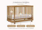 Acorn (755) 5-Nest 4-in-1 Convertible Crib
