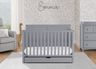 Grey (026) 1-Logan 6-in-1 Convertible Crib with Underdrawer