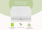 Bianca White (130) 25-Logan 6-in-1 Convertible Crib with Underdrawer