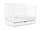 Bianca White (130) 33-Logan 6-in-1 Convertible Crib with Underdrawer