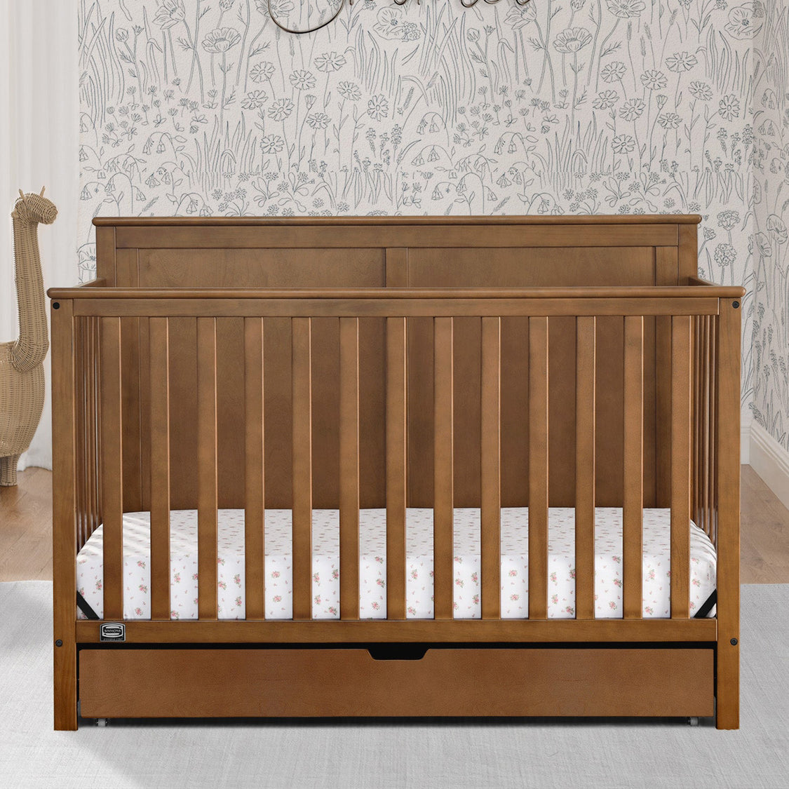 W111150 836 Logan 6in1 Crib Chestnut Lifestyle 111