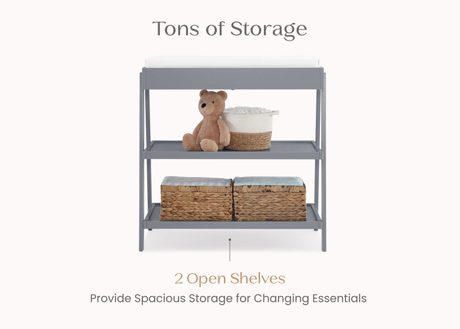 Grey (026) 4-Scout Changing Table