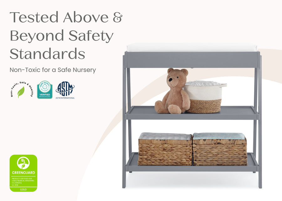 Grey (026) 5-Scout Changing Table