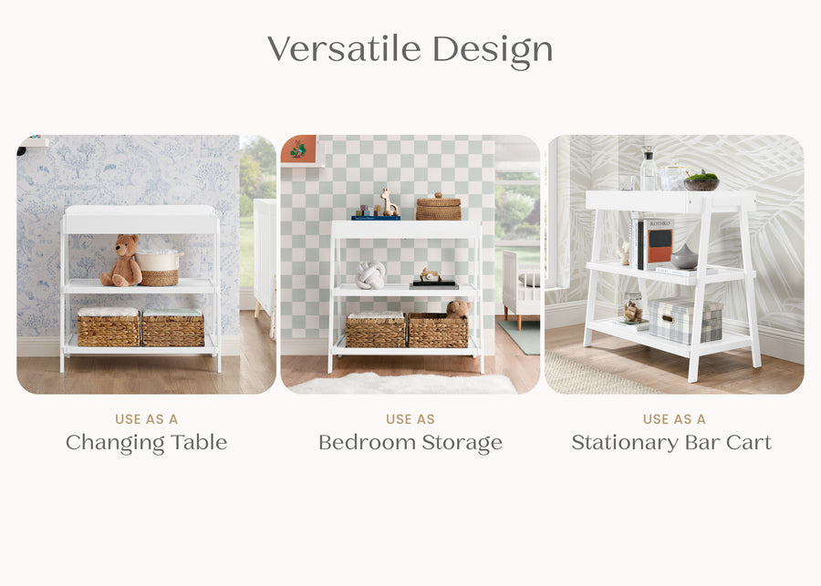 Bianca White (130) 38-Scout Changing Table