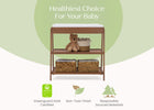 Chestnut (836) 57-Scout Changing Table