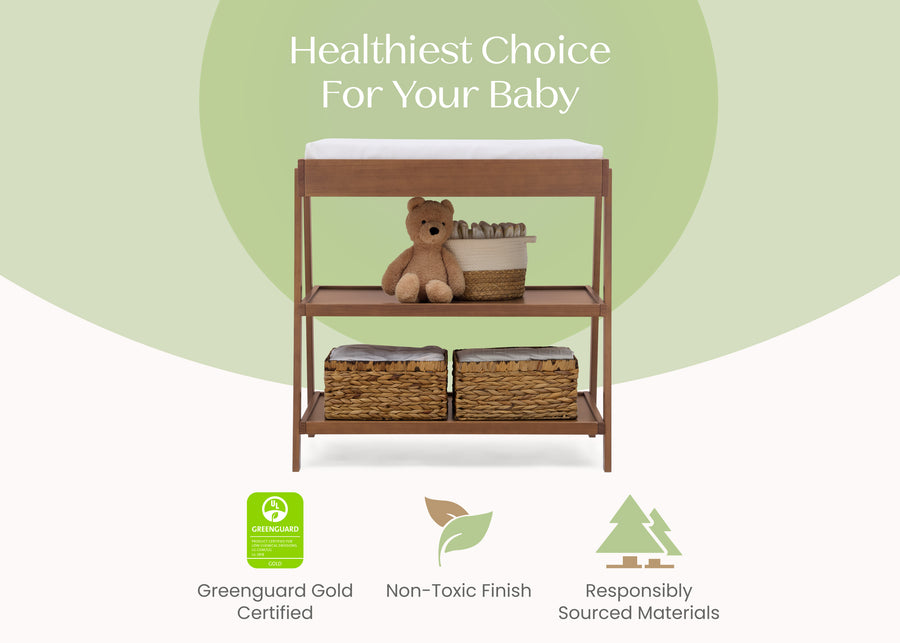 Chestnut (836) 57-Scout Changing Table