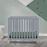Essex Convertible Mini Baby Crib with 2.75-Inch Mattress, Greenguard Gold Certified