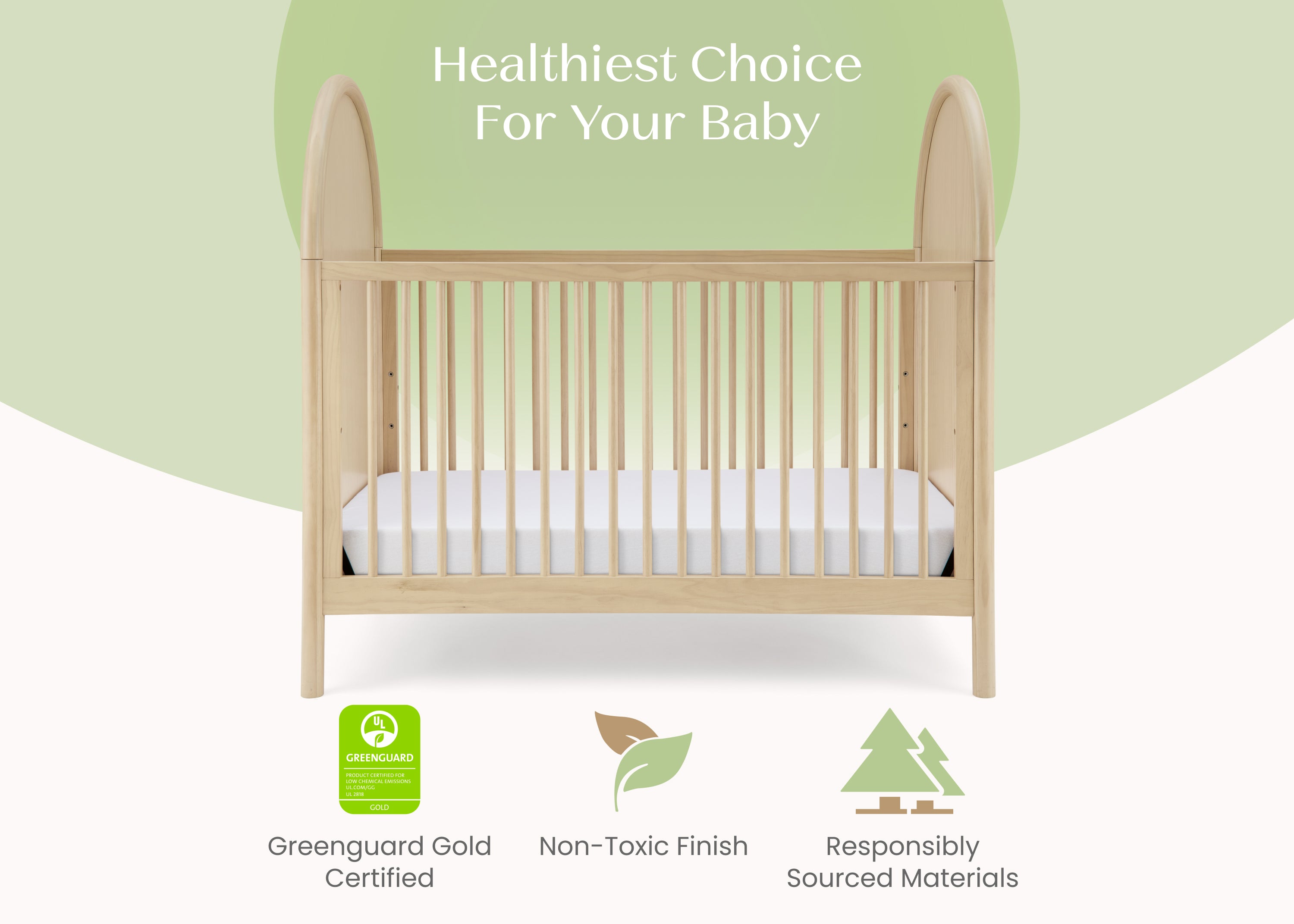 Vivi 4-in-1 Convertible Crib | Delta Children