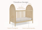 Natural Sandstone (1544) 7-Vivi 4-in-1 Convertible Crib