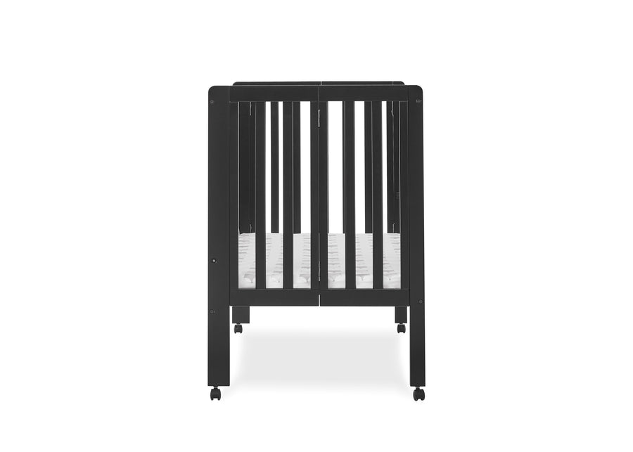 Ebony (0011) 29-Lee Portable Folding Mini Crib with 1.5-Inch Mattress