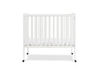Bianca White (130) 22-Lee Portable Folding Mini Crib with 1.5-Inch Mattress