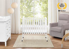 Bianca White (130) 16-Lee Portable Folding Mini Crib with 1.5-Inch Mattress