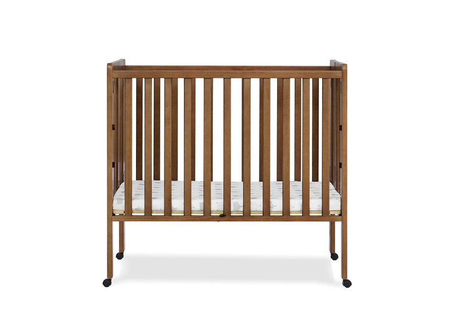 Chestnut (836) 36-Lee Portable Folding Mini Crib with 1.5-Inch Mattress