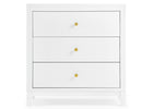 Eloise 3 Drawer Dresser with Changing Top and Interlocking Drawers 6-Eloise 3 Drawer Dresser with Changing Top and Interlocking Drawers