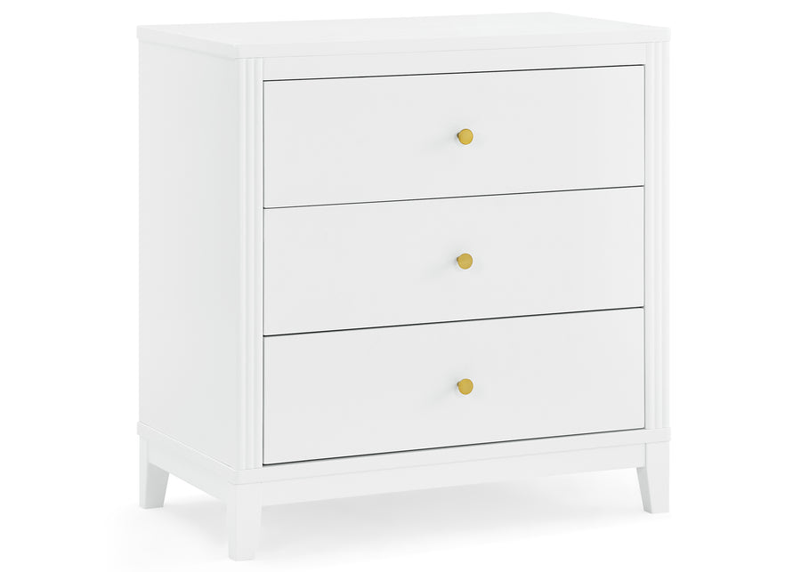 Eloise 3 Drawer Dresser with Changing Top and Interlocking Drawers 7-Eloise 3 Drawer Dresser with Changing Top and Interlocking Drawers