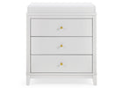 Moonstruck Grey (1351) 28-Eloise 3 Drawer Dresser with Changing Top and Interlocking Drawers