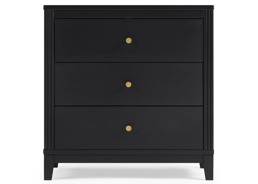 Eloise 3 Drawer Dresser with Changing Top and Interlocking Drawers 47-Eloise 3 Drawer Dresser with Changing Top and Interlocking Drawers