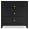 Eloise 3 Drawer Dresser with Changing Top and Interlocking Drawers 51-Eloise 3 Drawer Dresser with Changing Top and Interlocking Drawers