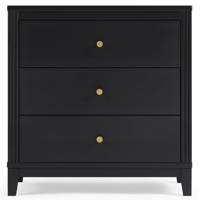 Eloise 3 Drawer Dresser with Changing Top and Interlocking Drawers 51-Eloise 3 Drawer Dresser with Changing Top and Interlocking Drawers