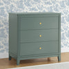 Eloise 3 Drawer Dresser with Changing Top and Interlocking Drawers 26-Eloise 3 Drawer Dresser with Changing Top and Interlocking Drawers