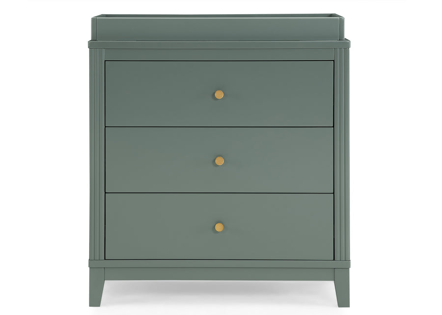 Eloise 3 Drawer Dresser with Changing Top and Interlocking Drawers 21-Eloise 3 Drawer Dresser with Changing Top and Interlocking Drawers