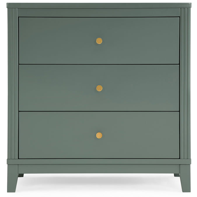 Eloise 3 Drawer Dresser with Changing Top and Interlocking Drawers 23-Eloise 3 Drawer Dresser with Changing Top and Interlocking Drawers