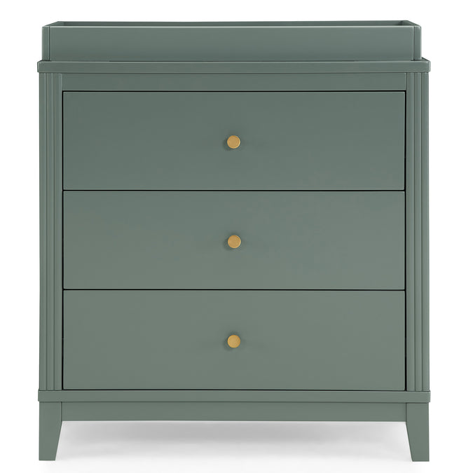DCB: Grassy Glen (357) 24-Eloise 3 Drawer Dresser with Changing Top and Interlocking Drawers
