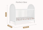 Bianca White (130) 52-Eloise 4-in-1 Convertible Crib