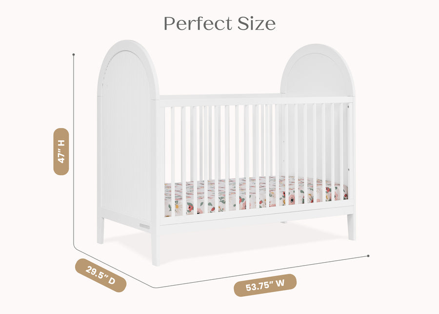 Bianca White (130) 52-Eloise 4-in-1 Convertible Crib