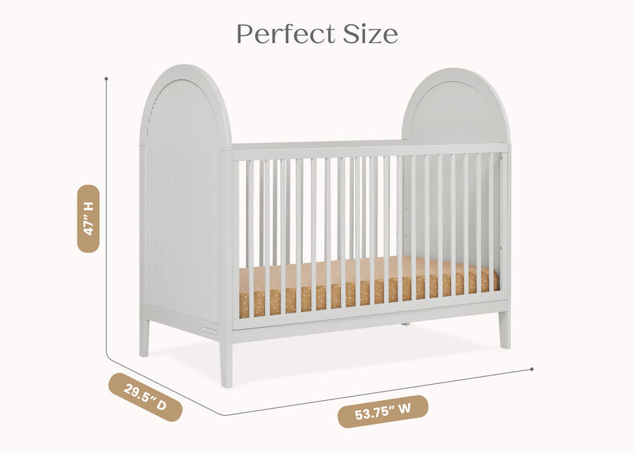 Moonstruck Grey (1351) 37-Eloise 4-in-1 Convertible Crib
