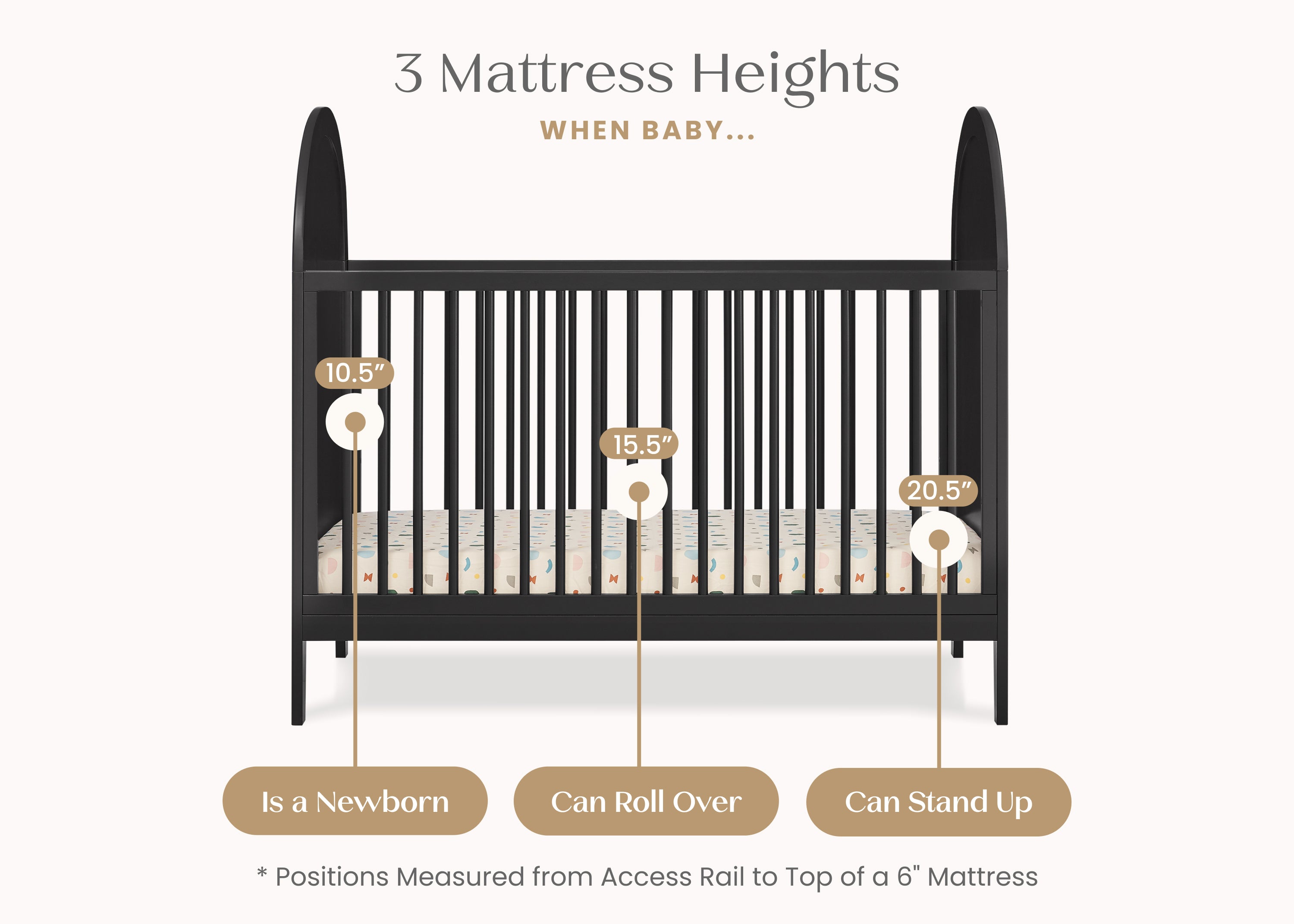 Le Berceau plus inveQ10 インテンシブアイジェル Namesake Eloise 4-in-1 Convertible Crib – Baby & Kids 1st