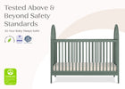 Grassy Glen (357) 8-Eloise 4-in-1 Convertible Crib