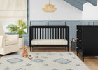 Ebony (0011) 1-Bowie 4-in-1 Convertible Crib