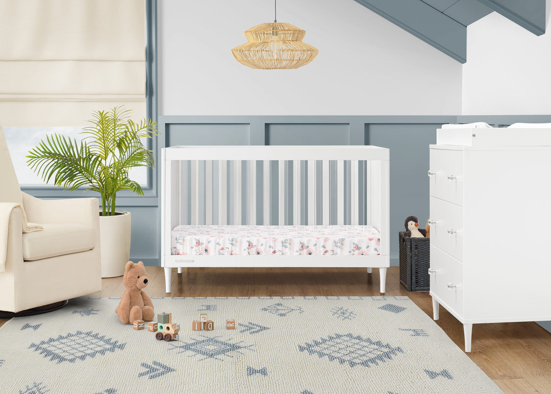 W119130 130 Bowie Crib Bianca White lifestyle 11