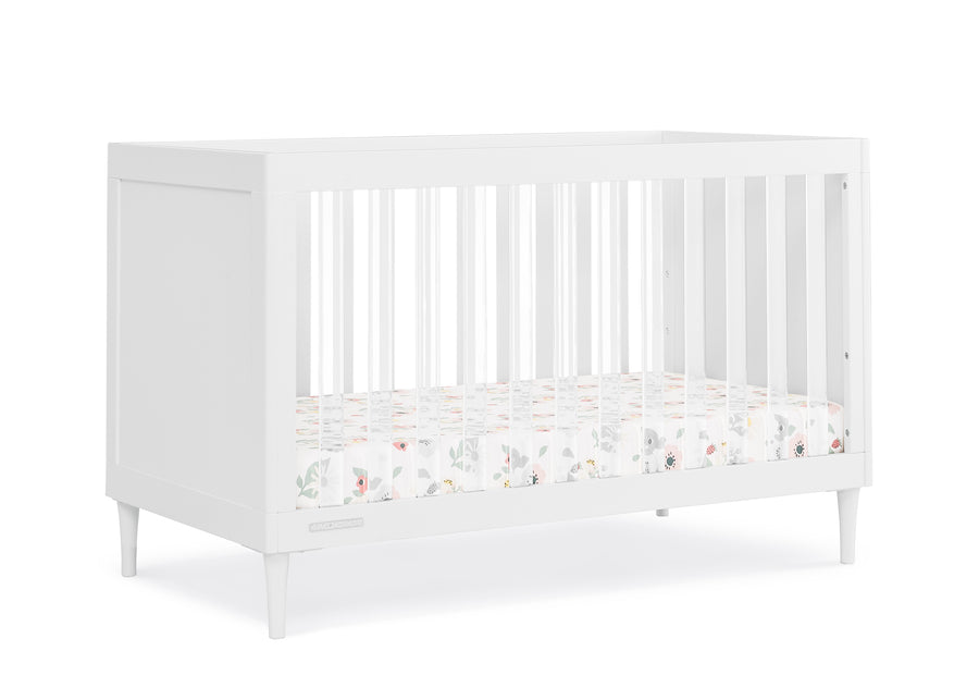 Bianca White (130) 28-Bowie 4-in-1 Convertible Crib