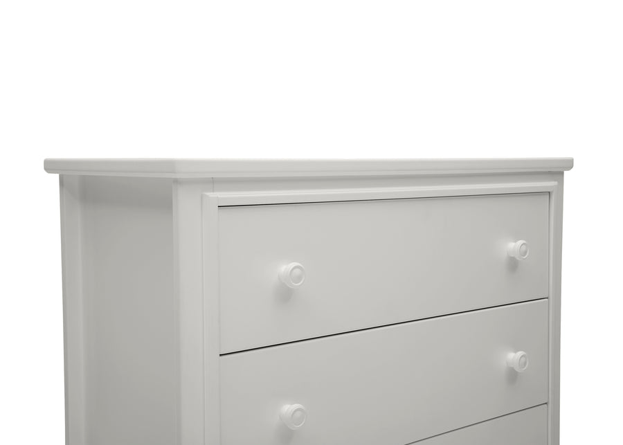 Moonstruck Grey (1351) 15-Perry 3 Drawer Dresser with Changing Top and Interlocking Drawers