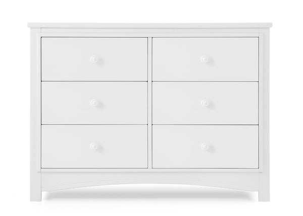 dresser white 6 drawer Delta Children Perry 6-Drawer Dresser