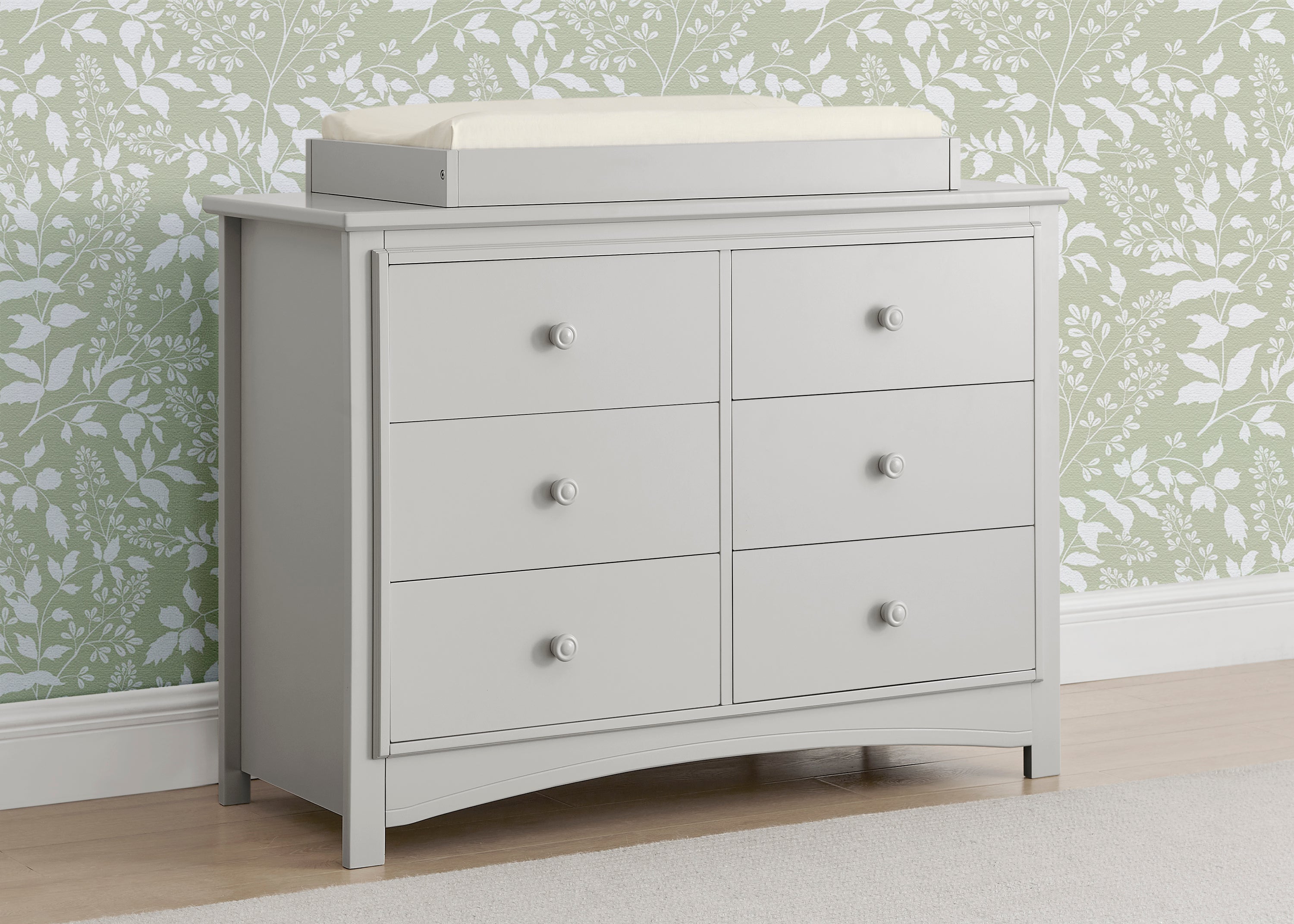 Perry 6 Drawer Dresser with Interlocking Drawers | Delta Children