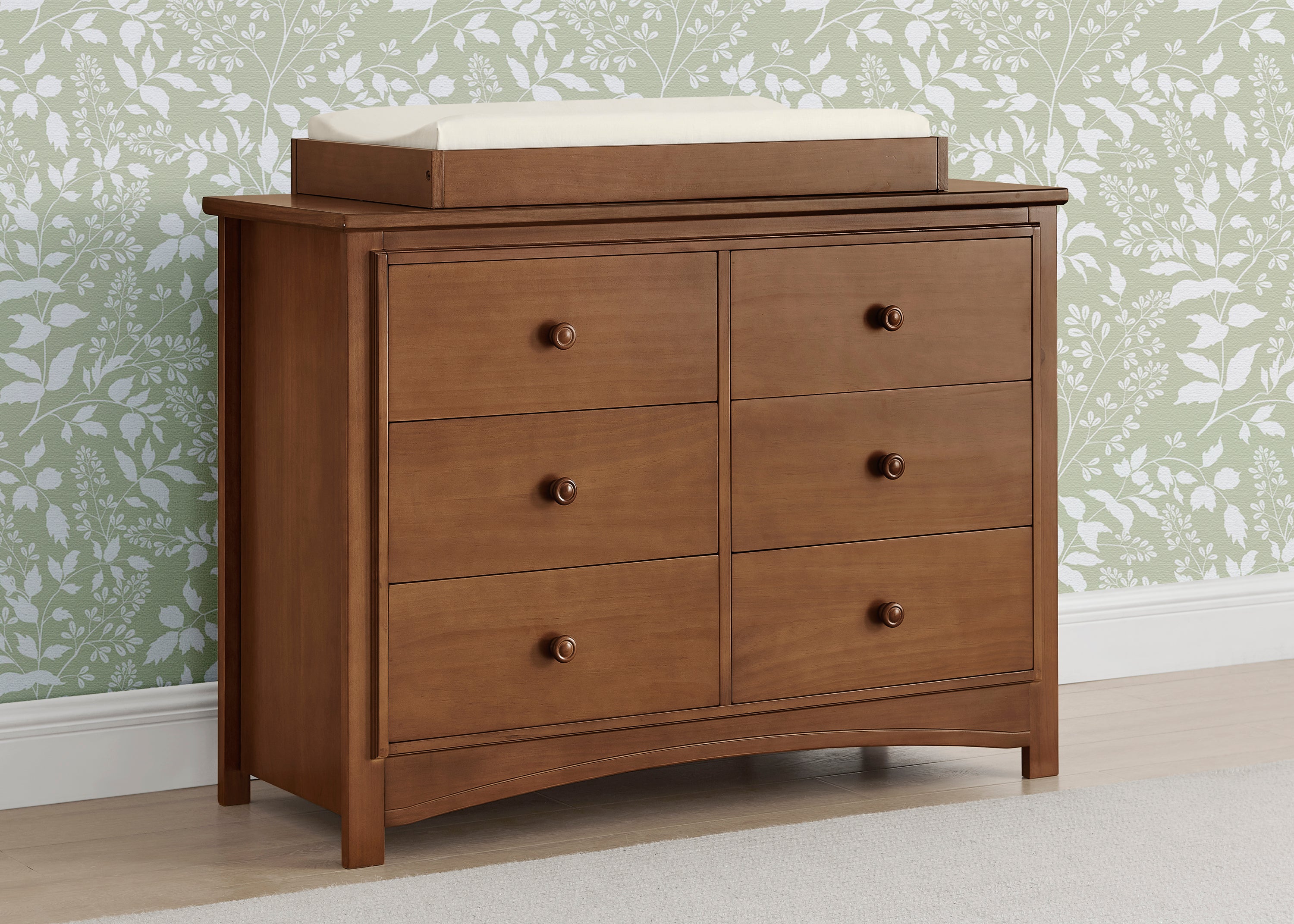 Perry 6 Drawer Dresser with Interlocking Drawers | Delta Children
