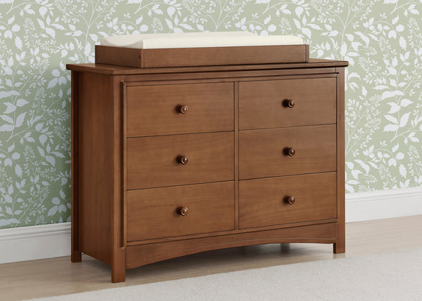Perry 6 Drawer Dresser with Interlocking Drawers Perry 6 Drawer Dresser with Interlocking Drawers